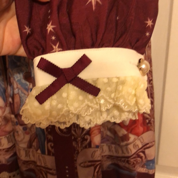 Sold - Honey Honey Cats Astrology Lolita OP Dress Set - Picture 10 of 17